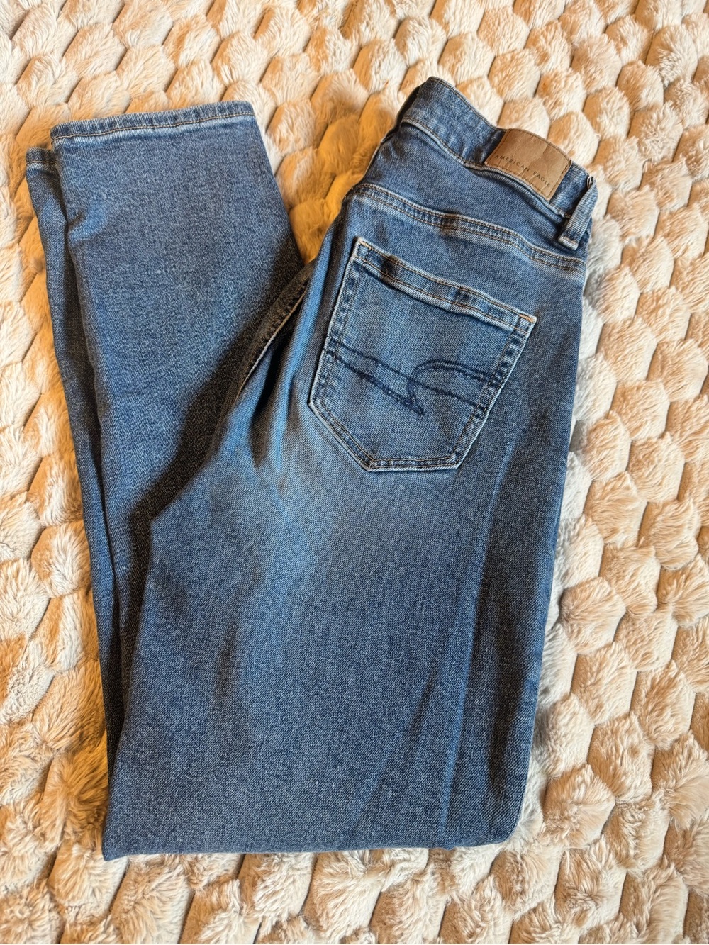 American Eagle Outfitters Blue Denim Jeans Mom Jean